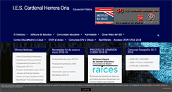 Desktop Screenshot of iesherreraoria.org